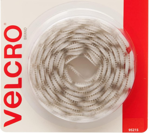 Picture of Velcro-Clear circle fasteners-5/8” 75ct