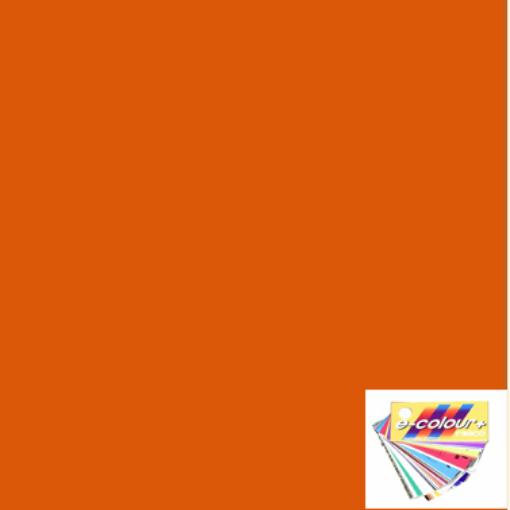 Picture of Gel Sheet - Rosco e-Colour/Lee - 158 Deep Orange