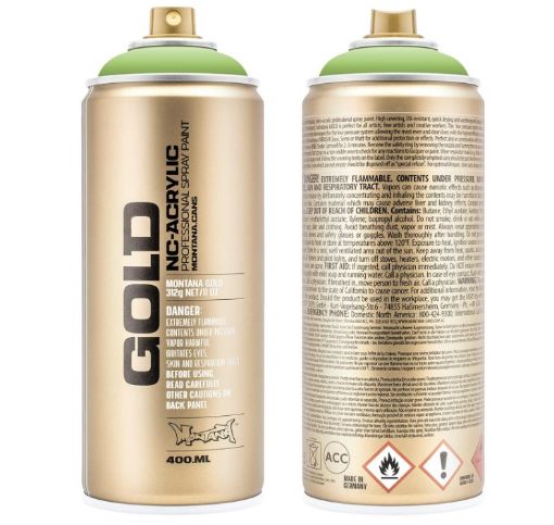Picture of Montana Gold Acrylic Spray Paint G.6020 - GREEN APPLE