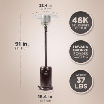 Show details for Heater - Umbrella Picture of Heater - Umbrella