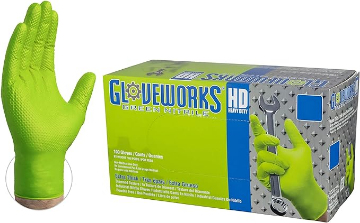 Show details for Gloves - Nitrile Gloves - green works Box Small/ Medium/ Large Picture of Gloves - Nitrile Gloves - green works Box Small/ Medium/ Large