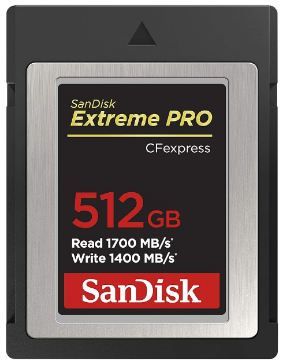 Show details for Sandisk - 512GB CFEXPRESS Type B Card Picture of Sandisk - 512GB CFEXPRESS Type B Card