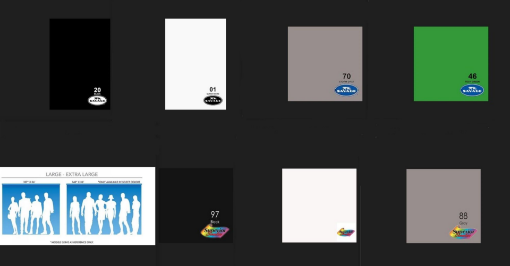 Picture of Seamless Paper - 12' X 50' #88 Superior Gray or #70 Savage Storm Gray