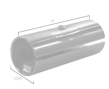 Show details for Speedrail - Inner connector with Allen Tightener Picture of Speedrail - Inner connector with Allen Tightener