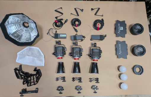 Picture of LED - Aputure STORM 80C 3-Light Kit