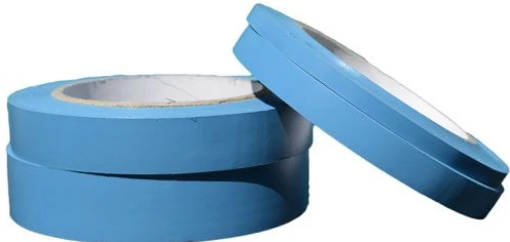 Picture of 1" Double Stick Vinyl Safety Tape-Blue Liner