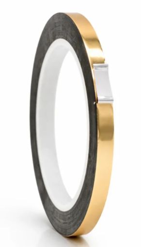 Picture of 1/2" Mylar Shiny Gold Tape - 50 yd